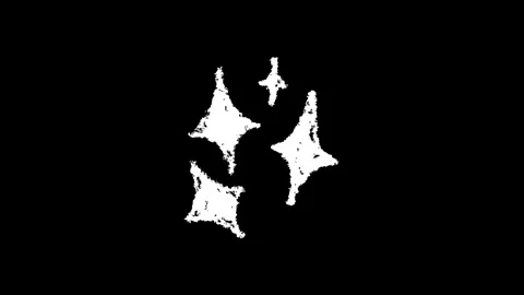 Hand drawn sparkle doodle animation video Stock Footage 330523736