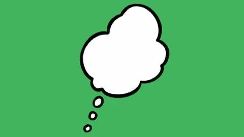 Hand-Drawn Speech Bubble animation on Green Screen | Comic Book Chat Box 스톡 동영상 318317491