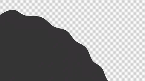Hand drawn splashing horizontal transition animation with alpha channel, motion 動画素材 140838705