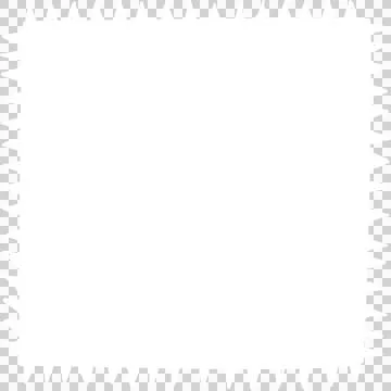 Hand drawn square white frames Stock Illustration