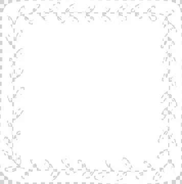 Hand drawn square white frames Stock Illustration