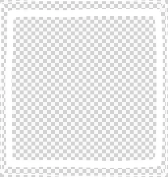 Hand drawn square white frames Stock Illustration