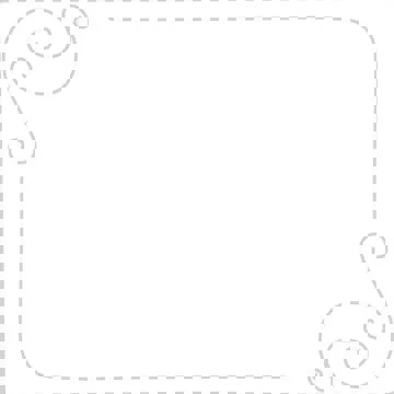 Hand drawn square white frames Stock Illustration