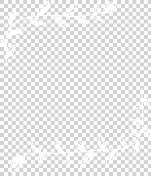 Hand drawn square white frames Stock Illustration