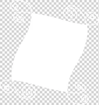 Hand drawn square white frames Stock Illustration