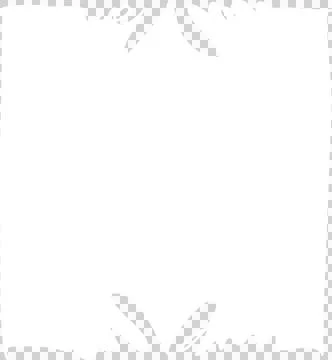 Hand drawn square white frames Stock Illustration