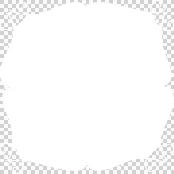 Hand drawn square white frames Stock Illustration