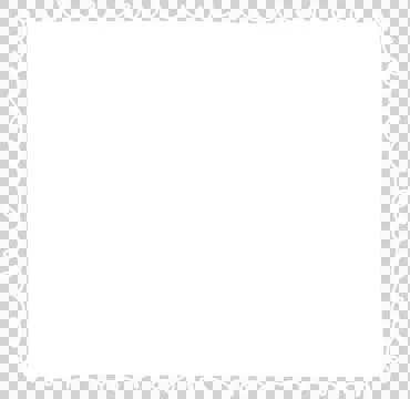 Hand drawn square white frames Stock Illustration