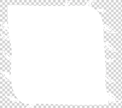 Hand drawn square white frames Stock Illustration