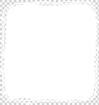 Hand drawn square white frames Illustrazione stock