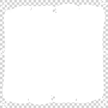 Hand drawn square white frames Stock Illustration
