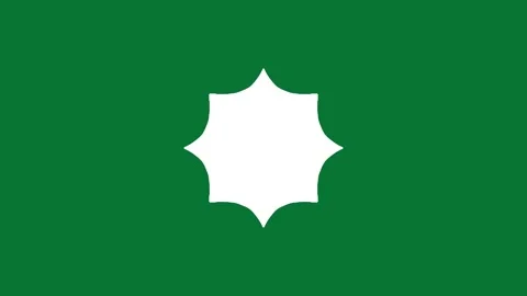 Hand Drawn Star Burst Animation on Green Screen Stock Footage 323467949