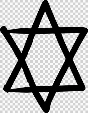 Hand drawn star Foto stock