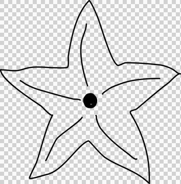 Hand drawn star Stock Photos