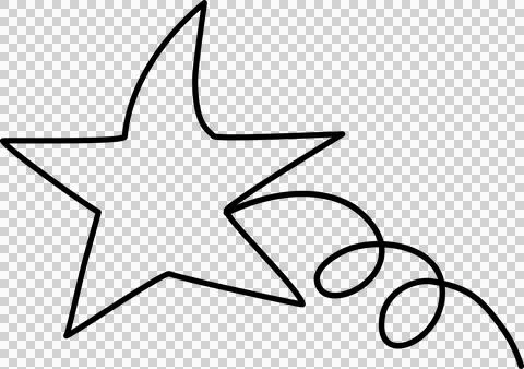 Hand drawn star Stock Photos