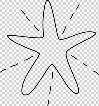 Hand drawn star Stock Photos