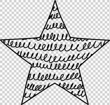Hand drawn star Stock Photos