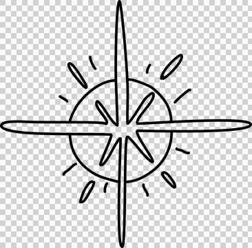 Hand drawn star Stock Photos