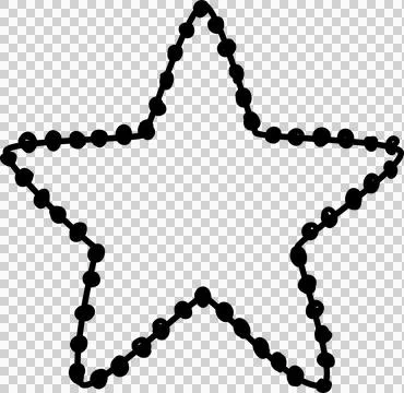 Hand drawn star Stock Photos