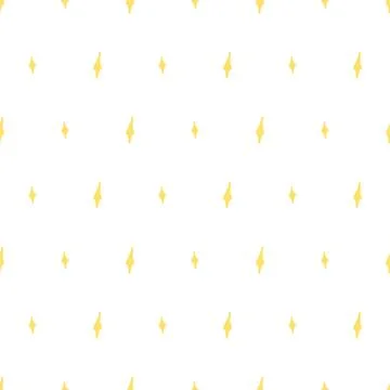 Hand drawn star seamless pattern for wallpaper design, print, wrapping paper Stock Illustration