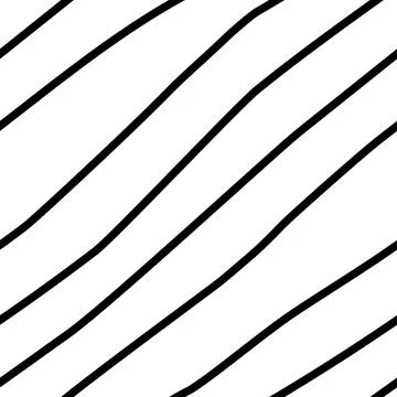 Hand drawn stripe seamless pattern. Stock Illustration