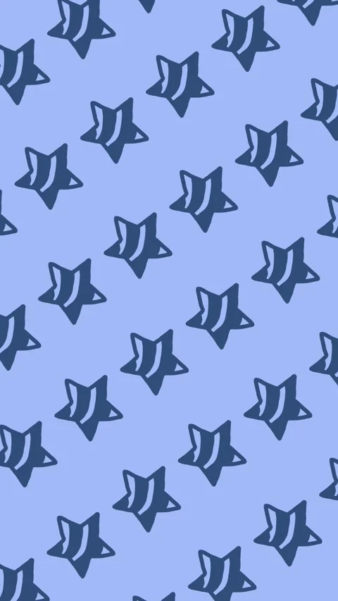Hand-drawn striped star seamless pattern on an abstract vertical background Stock Footage 341303076