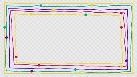 Hand-drawn style animated frame Video stock 154617124