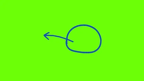 Hand-Drawn Style Objects on Green Screen – Animated Doodle Elements Stock Footage 314125011