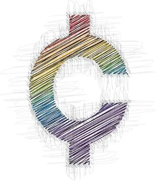 Hand drawn symbol Stock Illustration