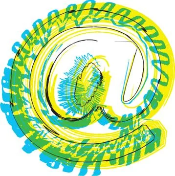 Hand drawn symbol Stock-Illustration