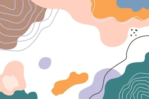Hand drawn terracotta background vector Stock Illustration