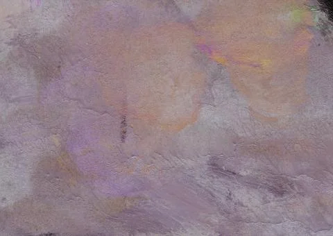 Hand-drawn texture. Brush strokes form patterns, waves, curves, color gradients Stock Illustration
