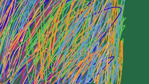 Hand Drawn Texture Transition  Green Screen | Sketchy Transition Overlay Stock-Footage 327294975