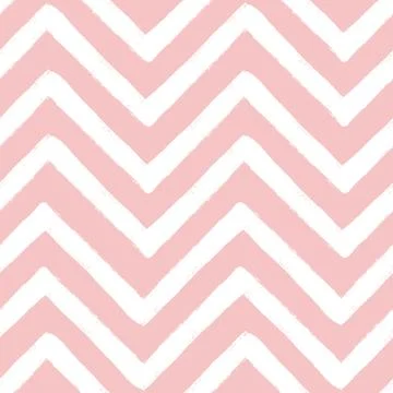 Hand drawn textured zig zag seamless pattern. Vector ilustration. Stock Illustration