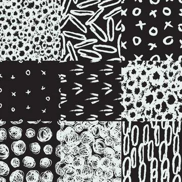 Hand drawn textures, template for celebration, invitation, greeting. Hatching Stock Illustration