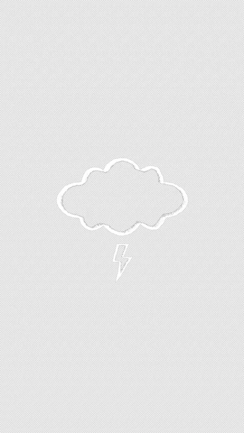 Hand Drawn Thunder Cloud Doodle Animation on Transparent Background Stock Footage 340598467