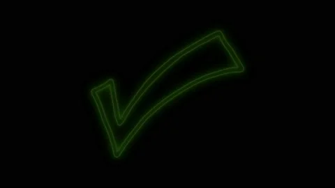 Hand drawn tick 스톡 동영상 167861216