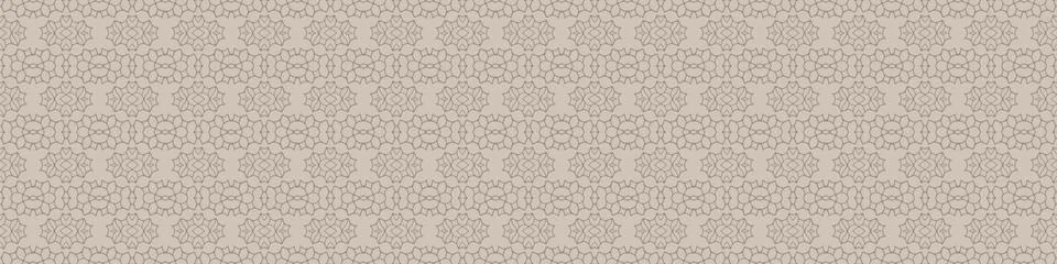 Hand drawn tiny border seamless pattern. Modern japanese wagara motif on Stock Illustration