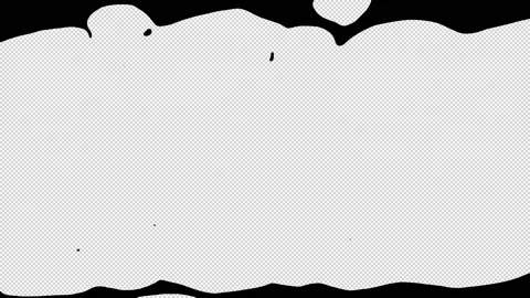 Hand-drawn transition frame-by-frame art. Cartoon animation. Stock Footage 148543260