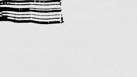 Hand-drawn transition frame-by-frame art Stock Footage 148543355