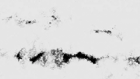 Hand-drawn transition frame-by-frame art. Stock Footage 148543951