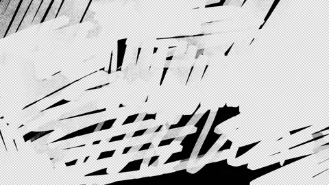 Hand-drawn transition frame-by-frame art. Stock Footage 148544617