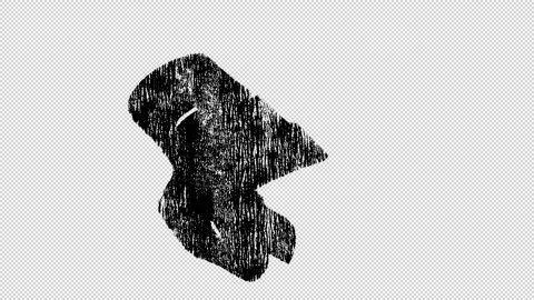 Hand-drawn transition frame-by-frame art Stock Footage 148742207