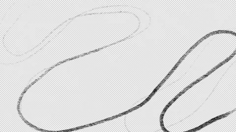 Hand-drawn transition frame-by-frame art. Stock Footage 148749193