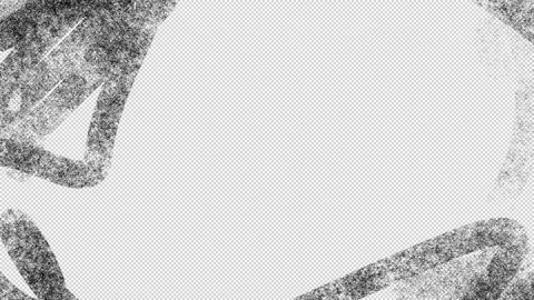 Hand-drawn transition frame-by-frame art. Stock Footage 148749410