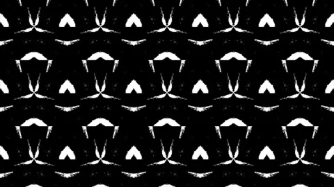Hand Drawn Triangle Pattern Grunge Overlay - Abstract Ink Arrow Texture Video stock 331875387