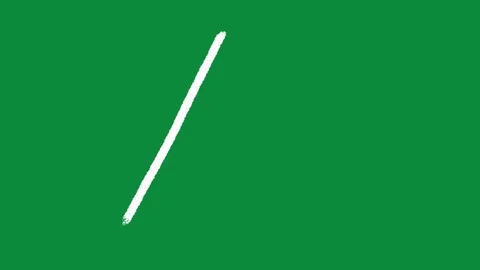 Hand Drawn Triangle Spiral Animation Green Screen White Doodle Pyramid Motion Vidéo 334608488