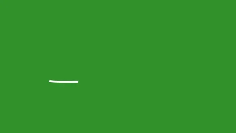 Hand Drawn Underline Highlight Line Animation | 2D Hand Drawn Marker Underline Stock-Footage 328988999