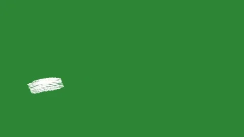 Hand Drawn Underline Highlight Line Animation | 2D Hand Drawn Marker Underline Stock-Footage 328989002