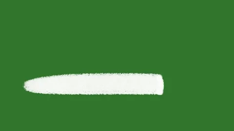 Hand Drawn Underline Highlight Line Animation | 2D Hand Drawn Marker Underline Stock-Footage 328989012